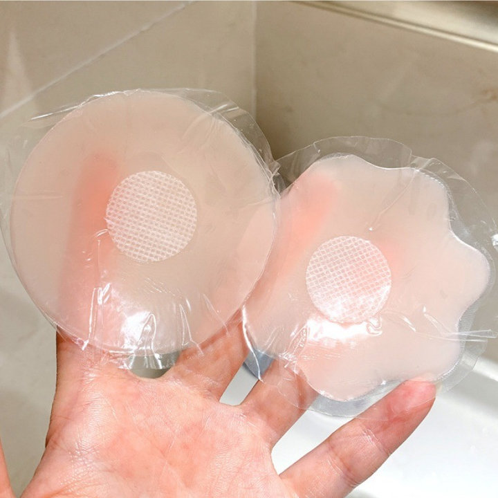 10 Miếng Dán Ngực Silicon - Miếng Dán Ti Tàng Hình có thể tái sử dụng - HENRYSA