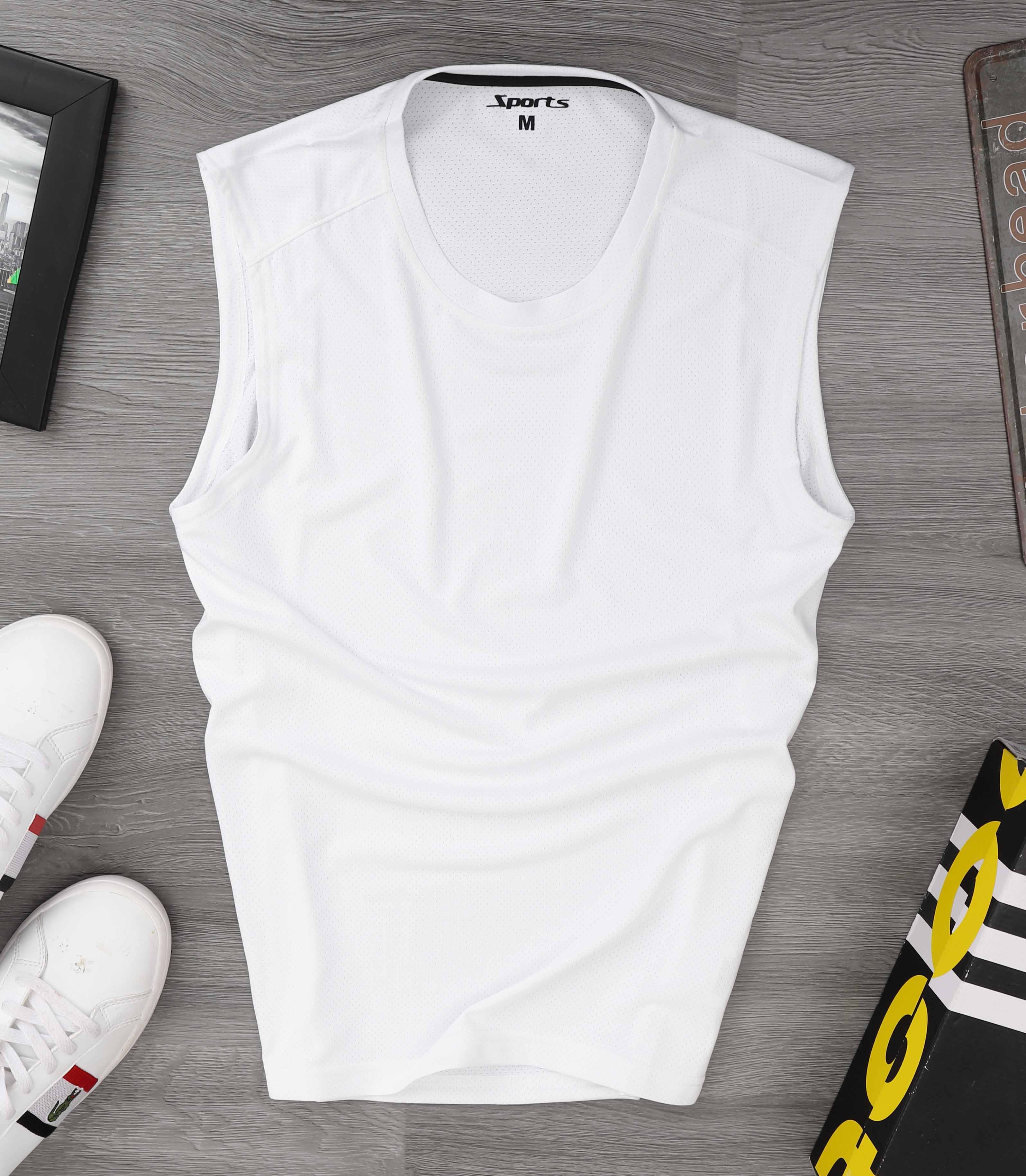 Áo Thun Nam Ba Lỗ Sát Nách Tank-Top Thun Dệt Kim Co Dãn 4 Chiều Thoáng Khí Cao Cấp Không Viền Big Sport 4