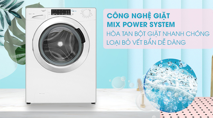 Máy Giặt Cửa Trước Inverter Candy GVS 149THC3/1-04 (9kg) - Hàng Chính Hãng - Chỉ Giao tại HCM