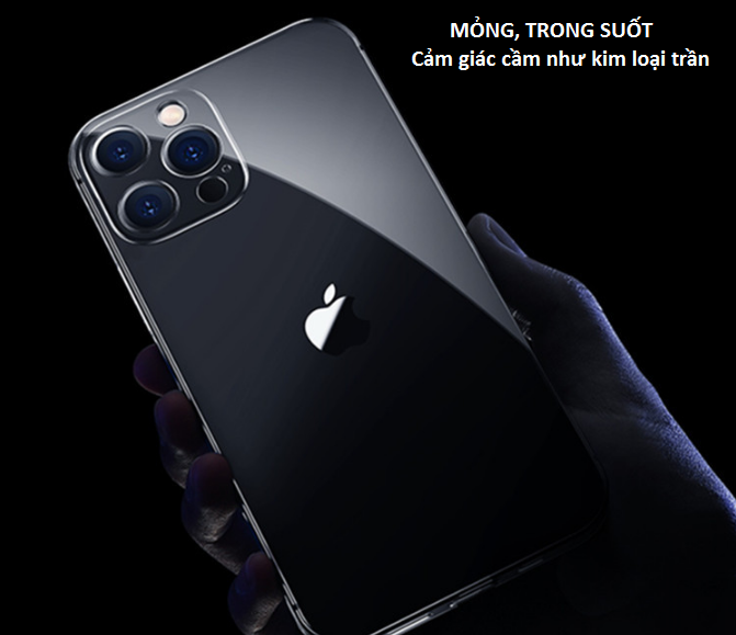 Ốp Lưng Silicon Trong Suốt Gor Cho Iphone 11/ 11 Pro/ 11 Pro Max/ 12/ 12 Pro/ 12 Pro Max/ XR/ Xs Max/ XS Có Gờ Bảo Vệ Camera - Hàng Nhập Khẩu