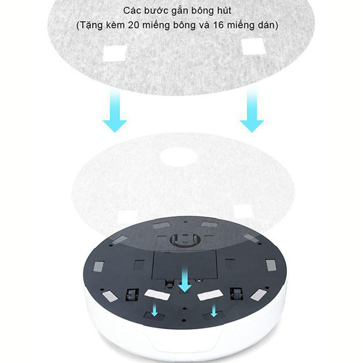 Máy quét nhà tự động Sweep (Giao màu ngẫu nhiên)