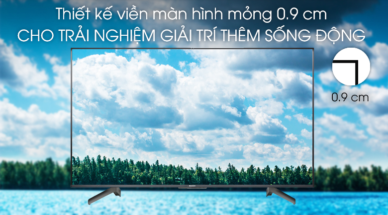 Android Tivi Sony 4K 49 inch KD-49X8500G - Hàng chính hãng
