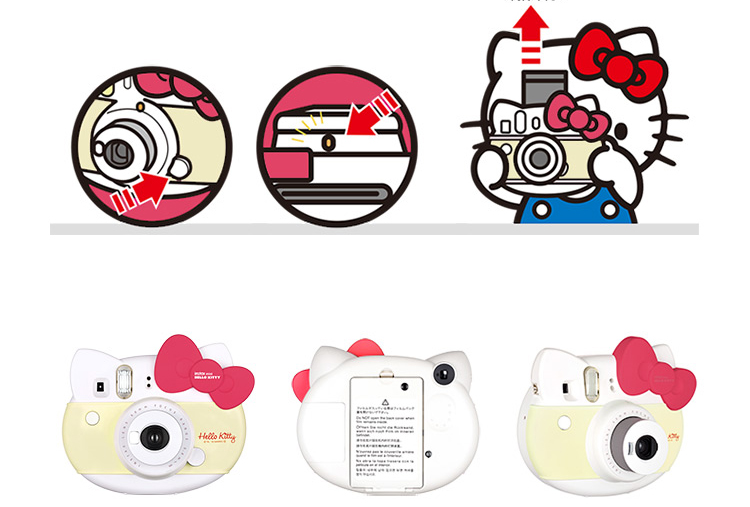 Máy Ảnh Chụp Lấy Liền Fuji (FUJIFILM) INSTAX - Kiểu Dáng Hello Kitty Máy Ảnh Chụp Lấy Liền Fuji (FUJIFILM) INSTAX - Kiểu Dáng Hello Kitty