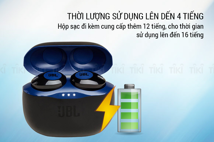 Tai Nghe True Wireless JBL Tune 120 TWS - Hàng Chính Hãng