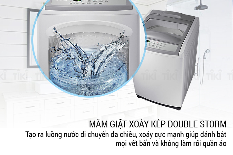Máy Giặt Cửa Trên Samsung WA82M5110SG (8.2kg) - Hàng Chính Hãng