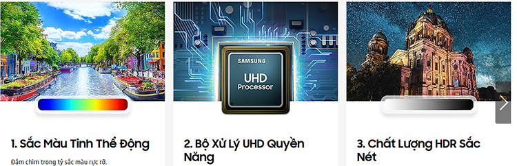 Smart Tivi Samsung 65 inch 4K UHD UA65RU7400KXXV