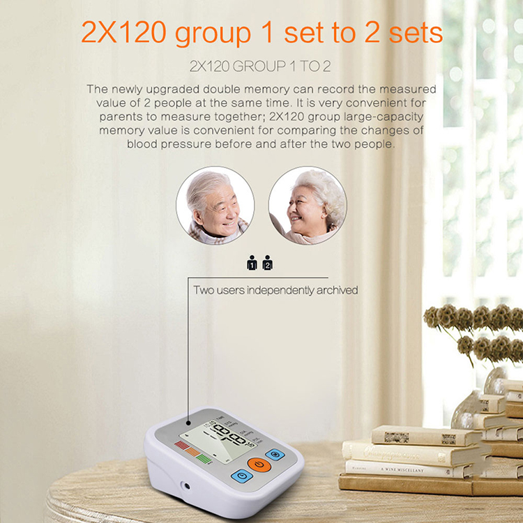 Sphygmomanometer Wrist Sphygmomanometer Portable White Supervise Fully Automatic