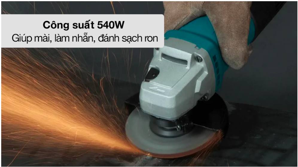 Máy mài góc(100mm/540w/công tắc đuôi) Makita M0910B