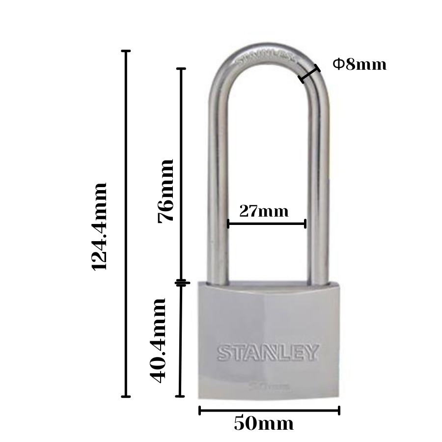 ổ khóa Stanley rộng 50mm S742-017