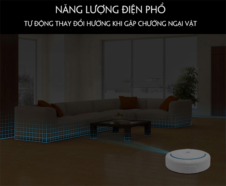 Máy quét nhà tự động Sweep (Giao màu ngẫu nhiên)