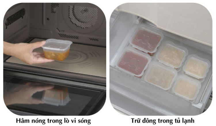Bộ chia thức ăn 50ml (10c)