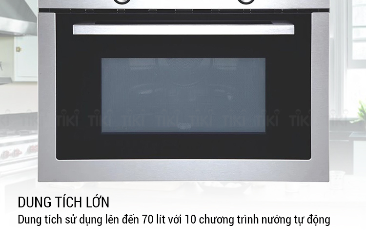 Lò Vi Sóng Kết Hợp Nướng Âm Elica EPBI COMBO OVEN TRIM (44L) - Hàng Chính Hãng