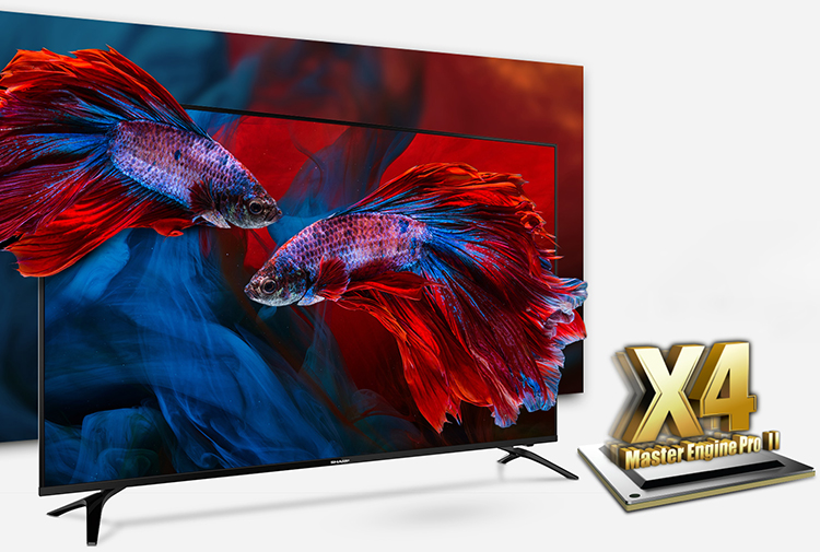 Android Tivi Sharp 4K 70 inch 4T-C70AL1X  - Hàng chính hãng