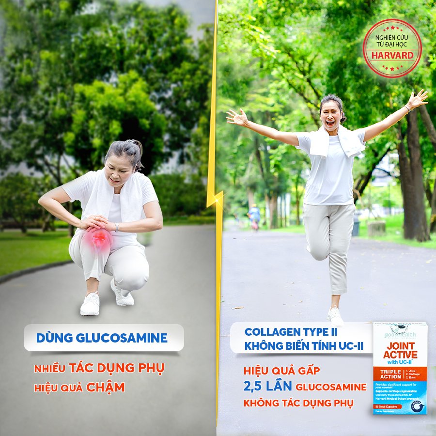 Viên Sụn Khớp Goodhealth Joint Active - Với UC2 Tái Tạo Và Duy Trì Sụn Khớp - Giúp Khớp Khỏe Dễ Dáng Vận Động – 100% Chính Hãng Từ New Zealan