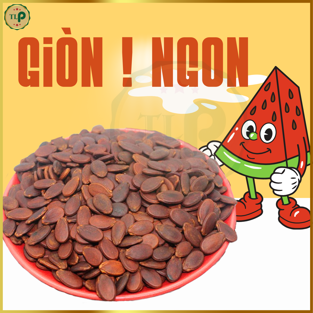 HẠT DƯA LOẠI ĐẸP CHẮC HẠT TÂN LỘC PHÁT 1KG - COMBO 2 BỊCH 500G - ĂN VẶT MỖI NGÀY