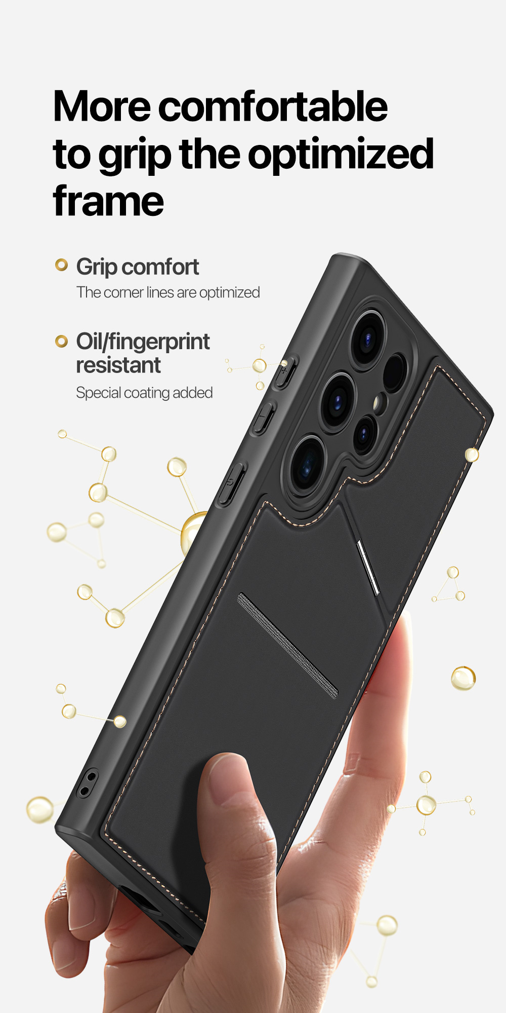 Ốp Lưng Case Dux Ducis Dành Cho Samsung Galaxy S24 Ultra, DUX DUCIS Rafi II Series hỗ trợ sạc từ tính_ Hàng chính hãng