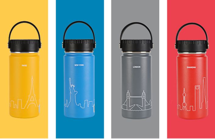 Bình Nước Thể Thao LOCK&LOCK LHC4159GRY 489ml