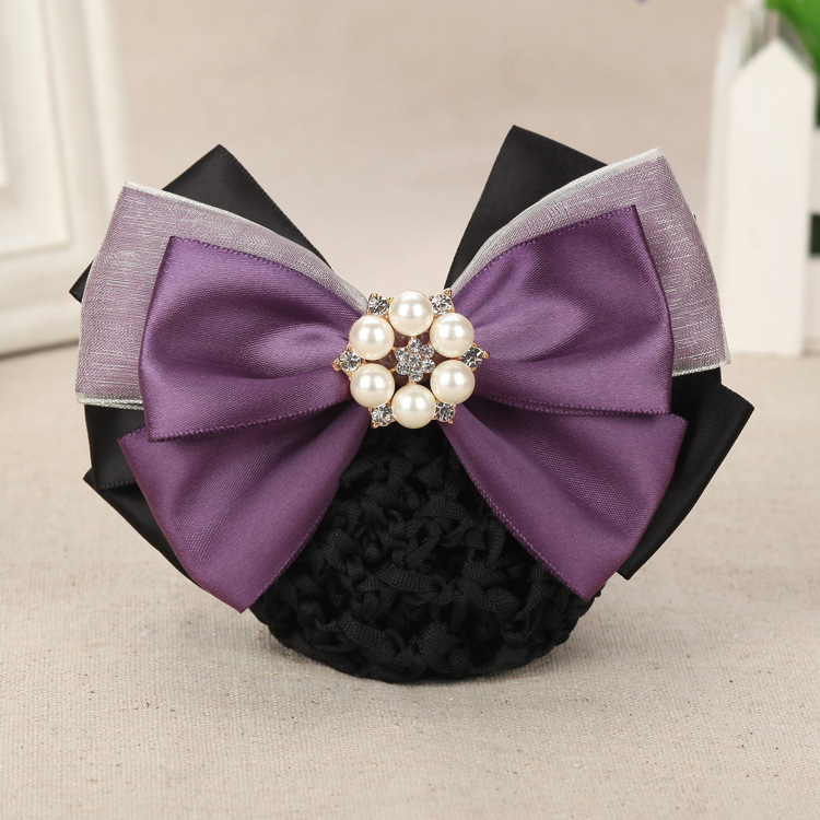 KẸP TÓC BÚI LƯỚI CÔNG SỞ MẪU NGỌC TRAI MẪU MỚI