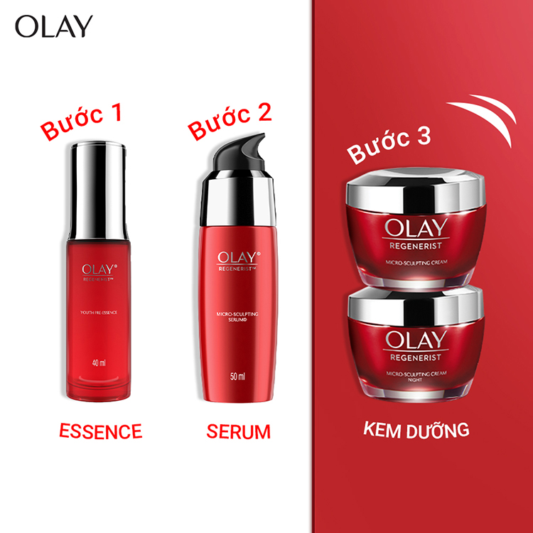 Tinh Chất Chống Lão Hóa Olay Regenerist Advance Anti Aging Serum (50ml) (Tặng thanh massage đẩy tinh chất từ tính) 