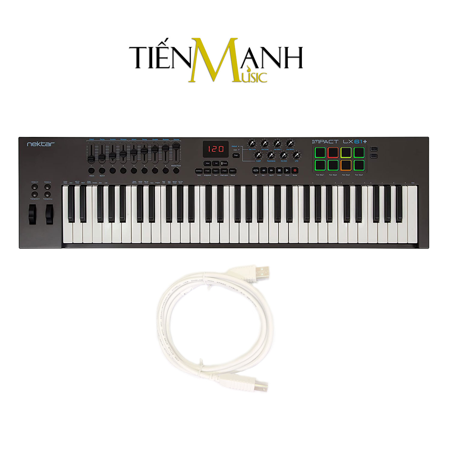 Chinh-hang-Nektar-Impact-LX61-Keyboard-Controller