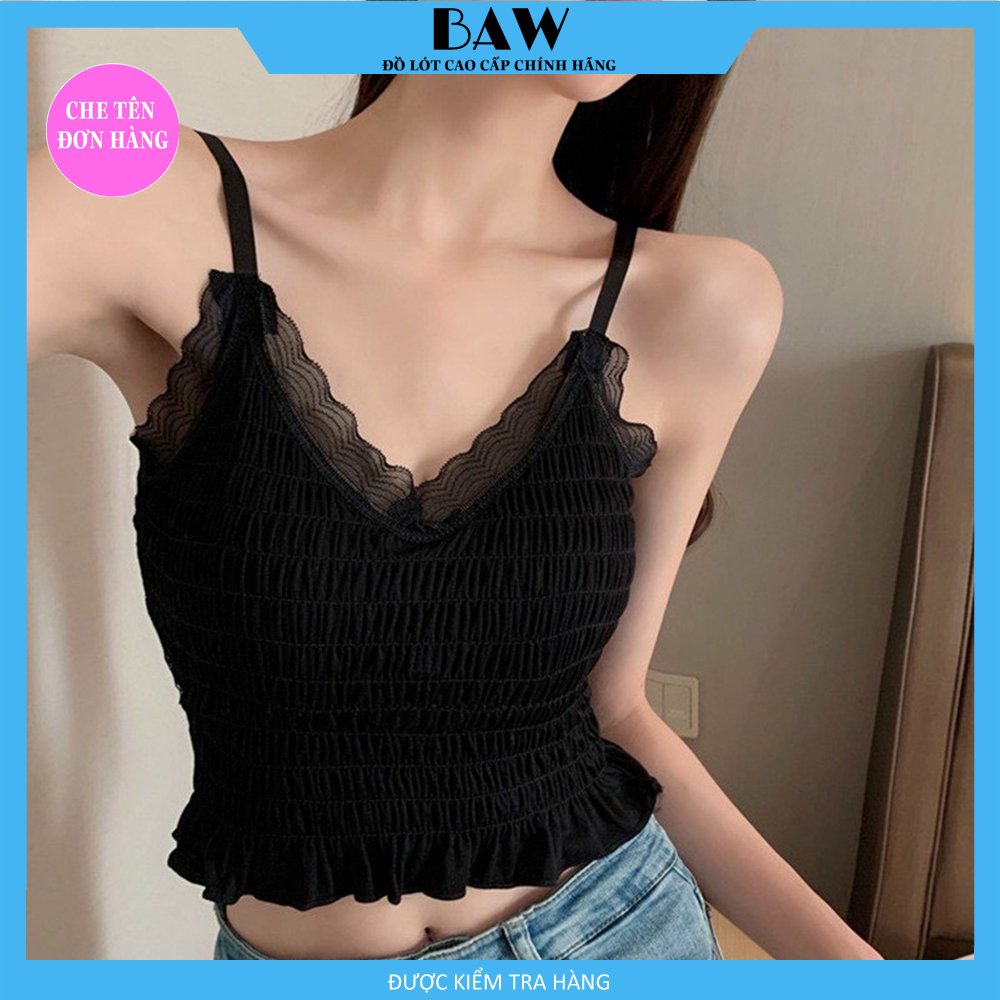 Mua Áo Ngực Không Gọng Chất Liệu Ren Cao Cấp, Áo Lót Bra Ren Mềm Cao Cấp Không Gọng dây mảnh Thương Hiệu Baw mã NT7 - ĐEN - one size (40-60kg) Mua Áo Ngực Không Gọng Chất Liệu Ren Cao Cấp, Áo Lót Bra Ren Mềm Cao Cấp Không Gọng Dây Mảnh Thương Hiệu Baw Mã Nt7 - Đen - One Size (40-60Kg)