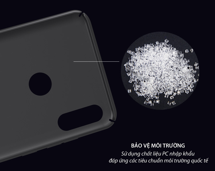Ốp lưng Asus ZenFone Max Pro M2 (ZB631KL) Nillkin Super Frosted Shield