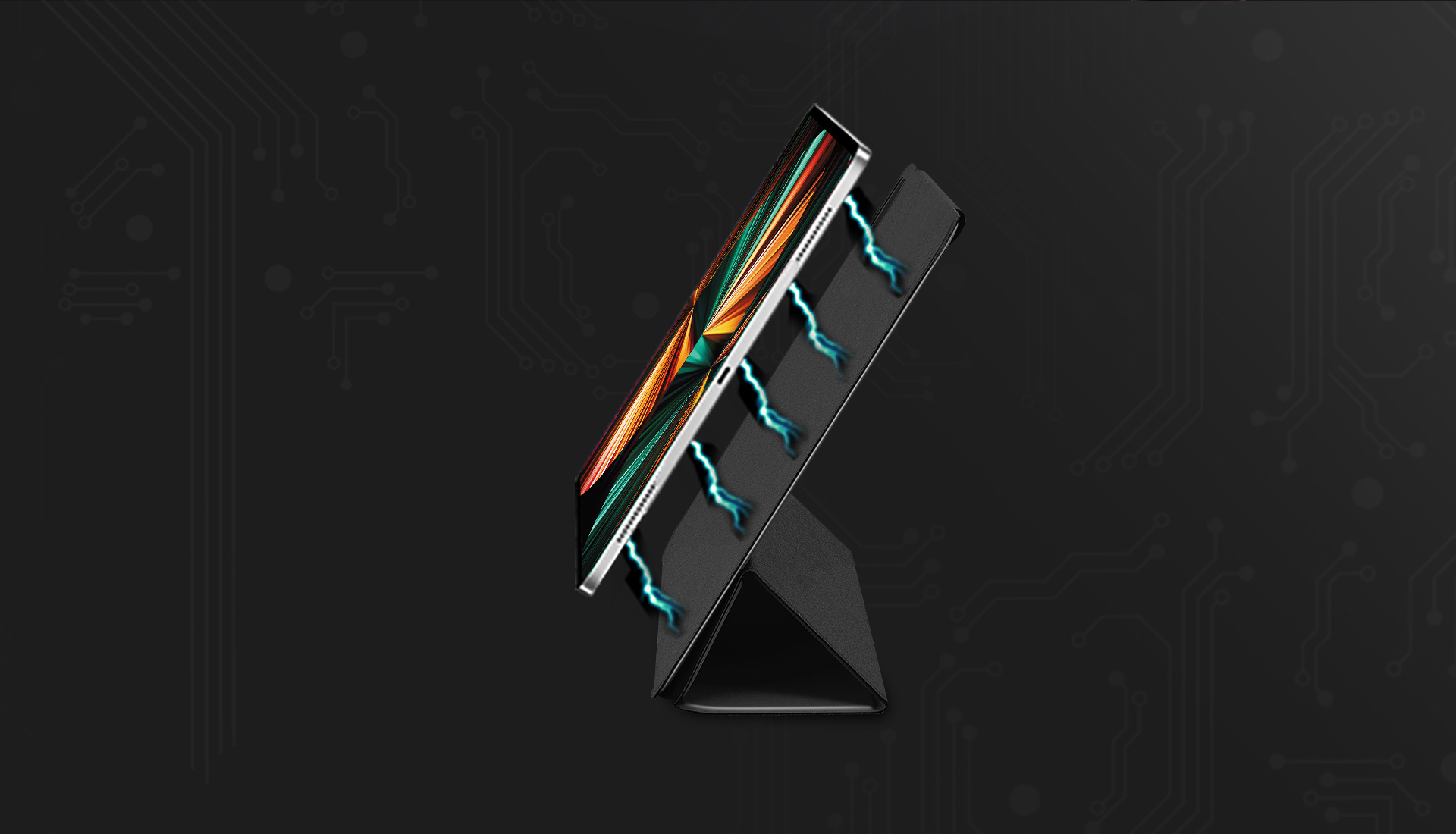 Bao Da Dành Cho iPad ESR Rebound Magnetic Slim Case - Hàng Chính Hãng