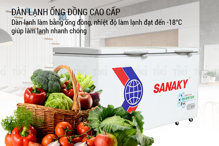 Tủ Đông Sanaky VH-6699HY3 (530L) - Hàng Chính Hãng