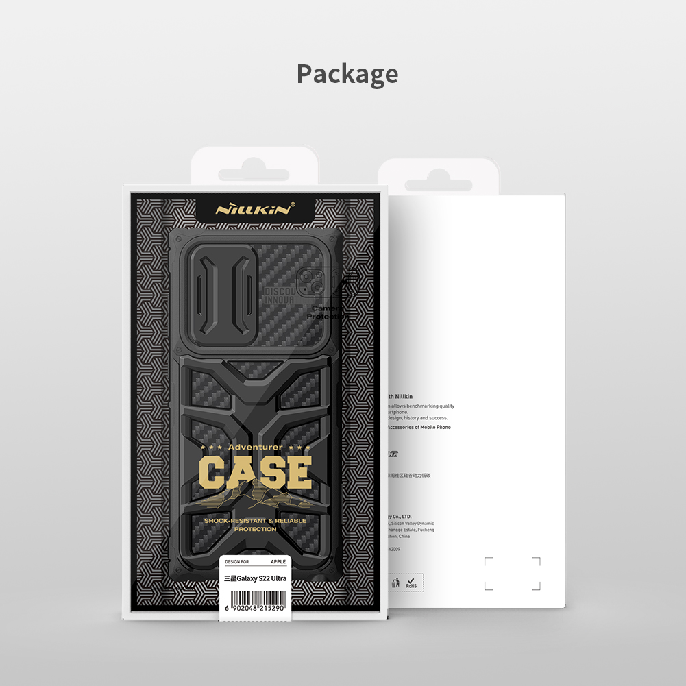 Ốp Lưng Nillkin Adventurer Case cho Samsung Galaxy S22 Ultra - Hàng Nhập Khẩu