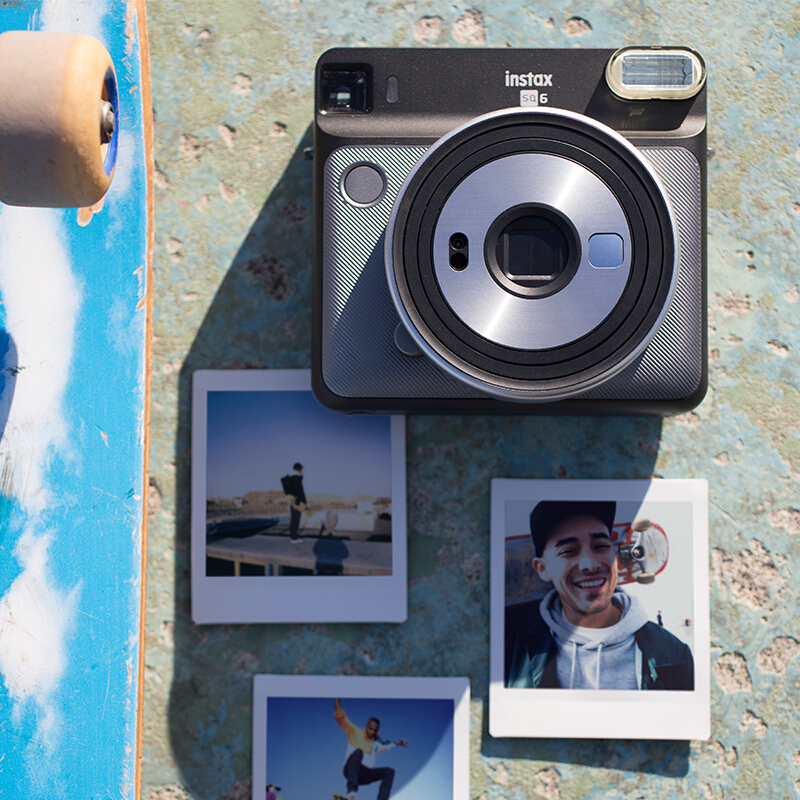 Fuji Once Imaging Camera (instax) instax SQUARE SQ6 Pearl White