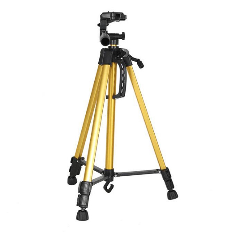 Chân giá đỡ máy chụp ảnh/ quay phim Tripod 3366 + Giá đỡ điện thoại - Hàng chính hãng