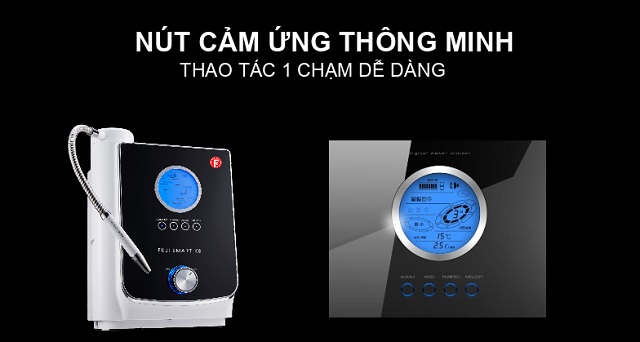 Màn hình LCD thay đổi màu sắc theo mức nước tương ứng