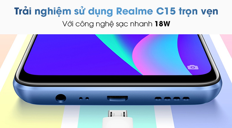 Điện Thoại Realme C15 (4GB/64G) - Hàng Chính Hãng