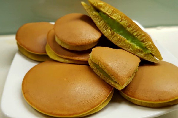 Bánh rán Dorayaki vị Trà xanh 300gr (5 bánh)