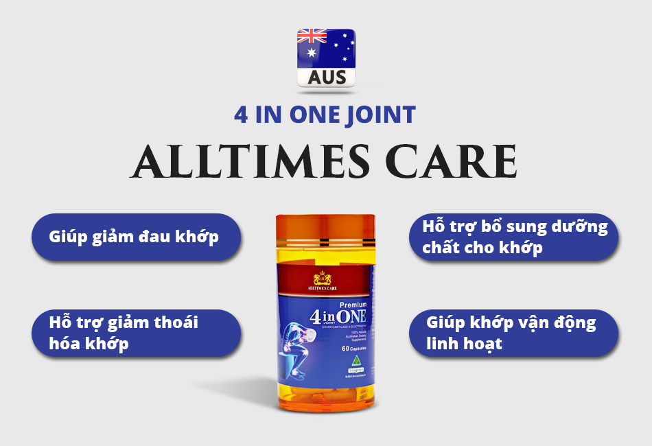 Thực phẩm Bảo vệ Sức khỏe Bổ khớp Alltimes Care 2