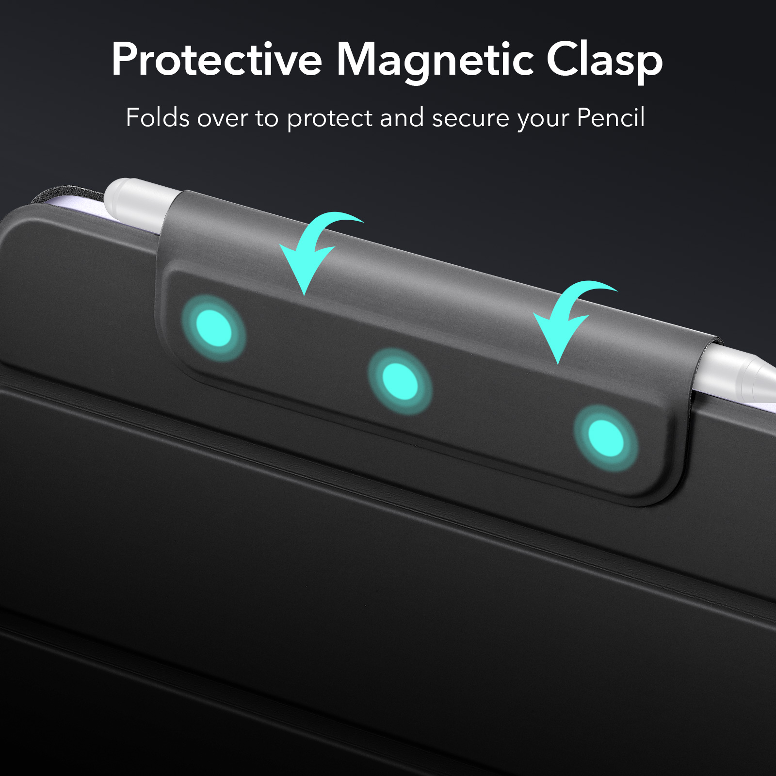 Bao Da Dành Cho iPad Mini 6/ Mini 7 ESR Rebound Magnetic Slim Case - Hàng Chính Hãng