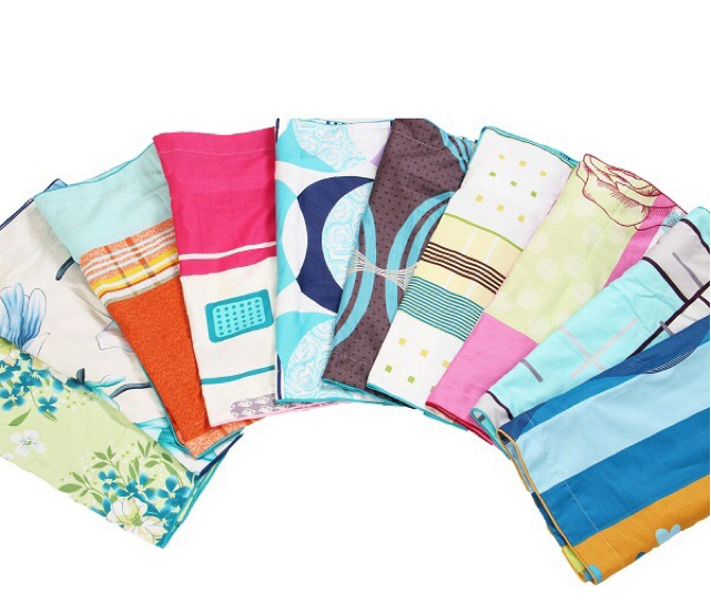 vỏ áo gối hoa văn đơn giản