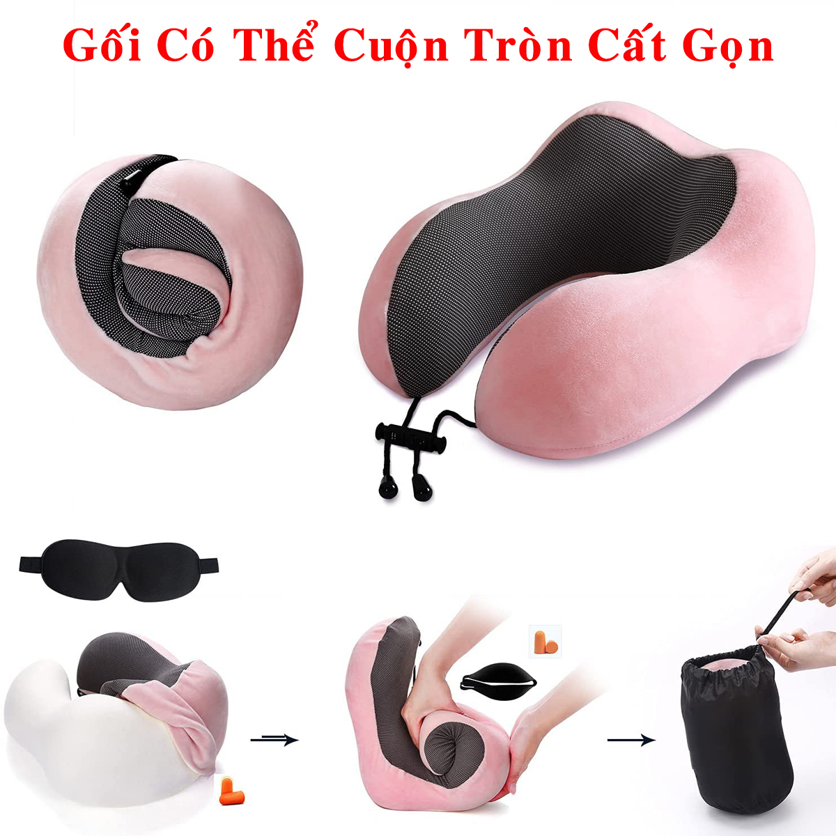 Gối ngủ du lịch chính hãng cao cấp