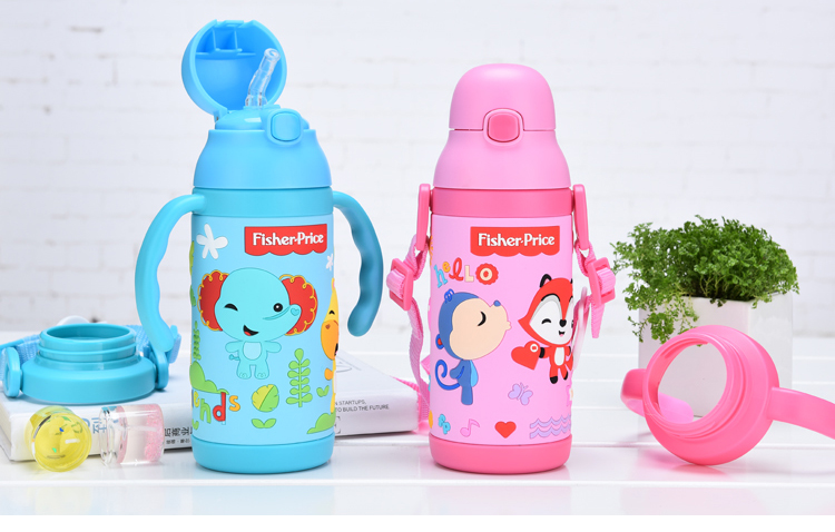 Bình Nước Trẻ Em Kèm Quai Cầm Fisher-Price (400ml)