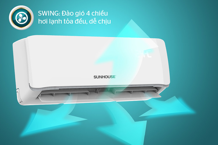 Điều Hòa Sunhouse SHR-AW09C310 (9.000Btu) - Hàng Chính Hãng - Chỉ Giao tại Hà Nội