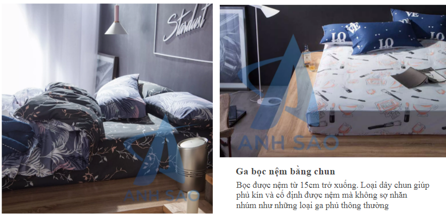 Ga giường cotton, vỏ chăn cao cấp A mẫu mã đa dạng, giao mẫu ngẫu nhiên