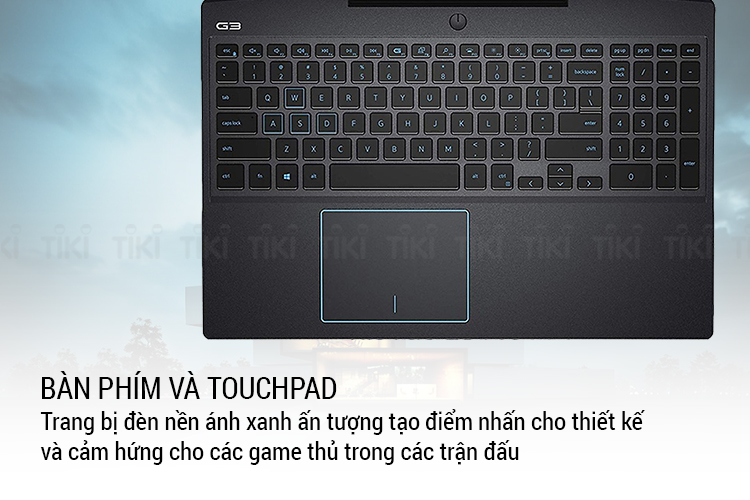 Laptop Dell G3 Inspiron 3590 N5I5517W Core i5-9300H/ GTX 1050 3GB/ Win10 (15.6 FHD IPS) - Hàng Chính Hãng