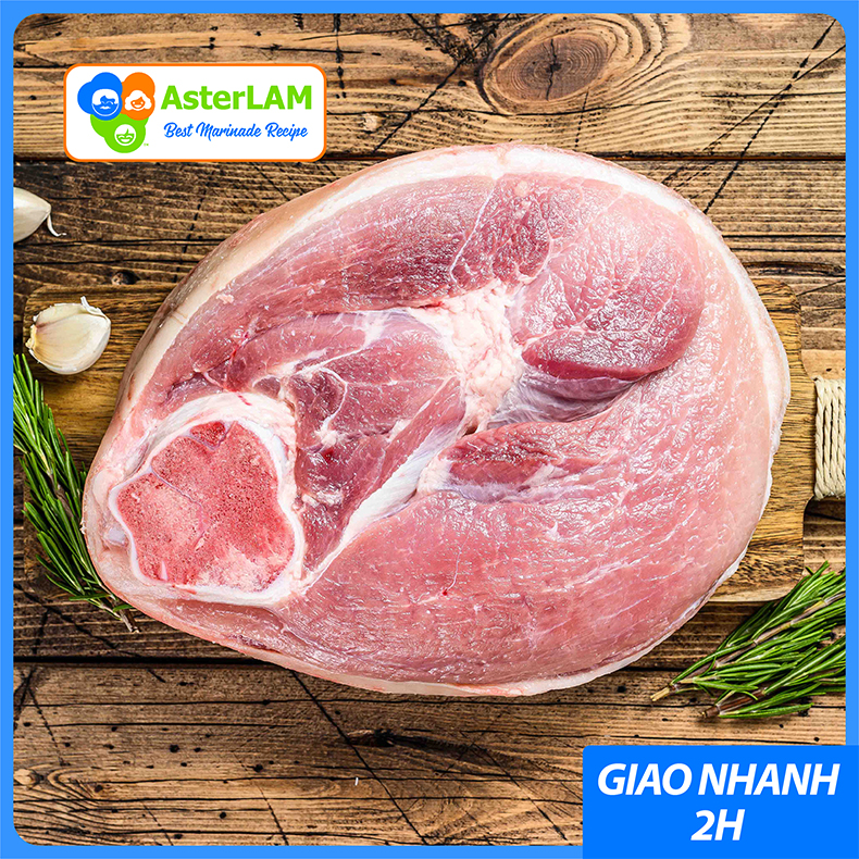 bắp giò heo asterlam 500g - cắt khoanh 2cm 1