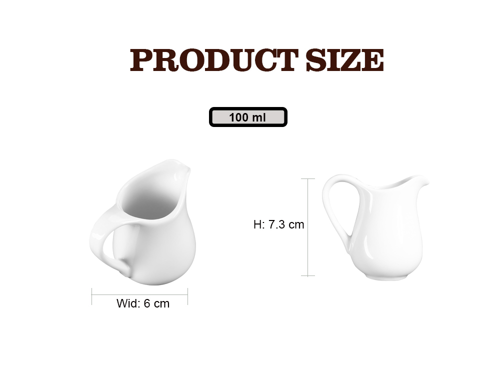 kích thước bình rót sứ trắng