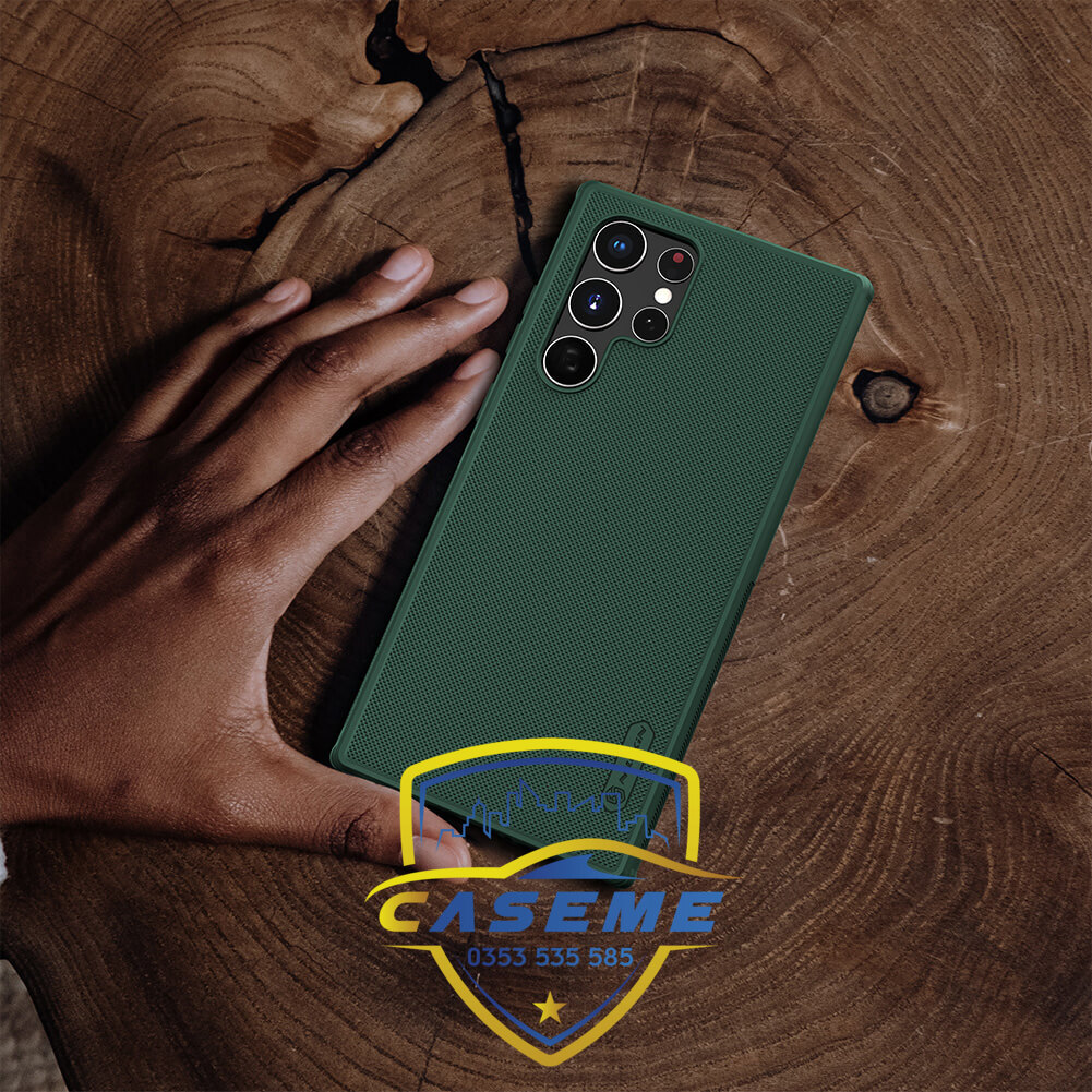 Ốp lưng dành cho Samsung S22 Ultra hàng chính hãng Nillkin dạng sần