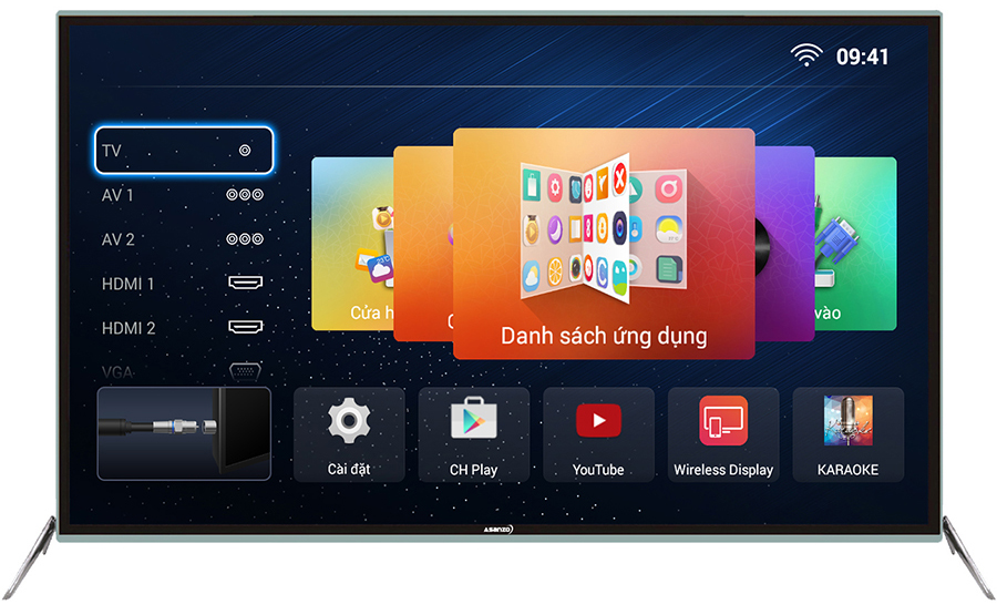 Smart Tivi Asanzo Full HD 65 inch 65SK900