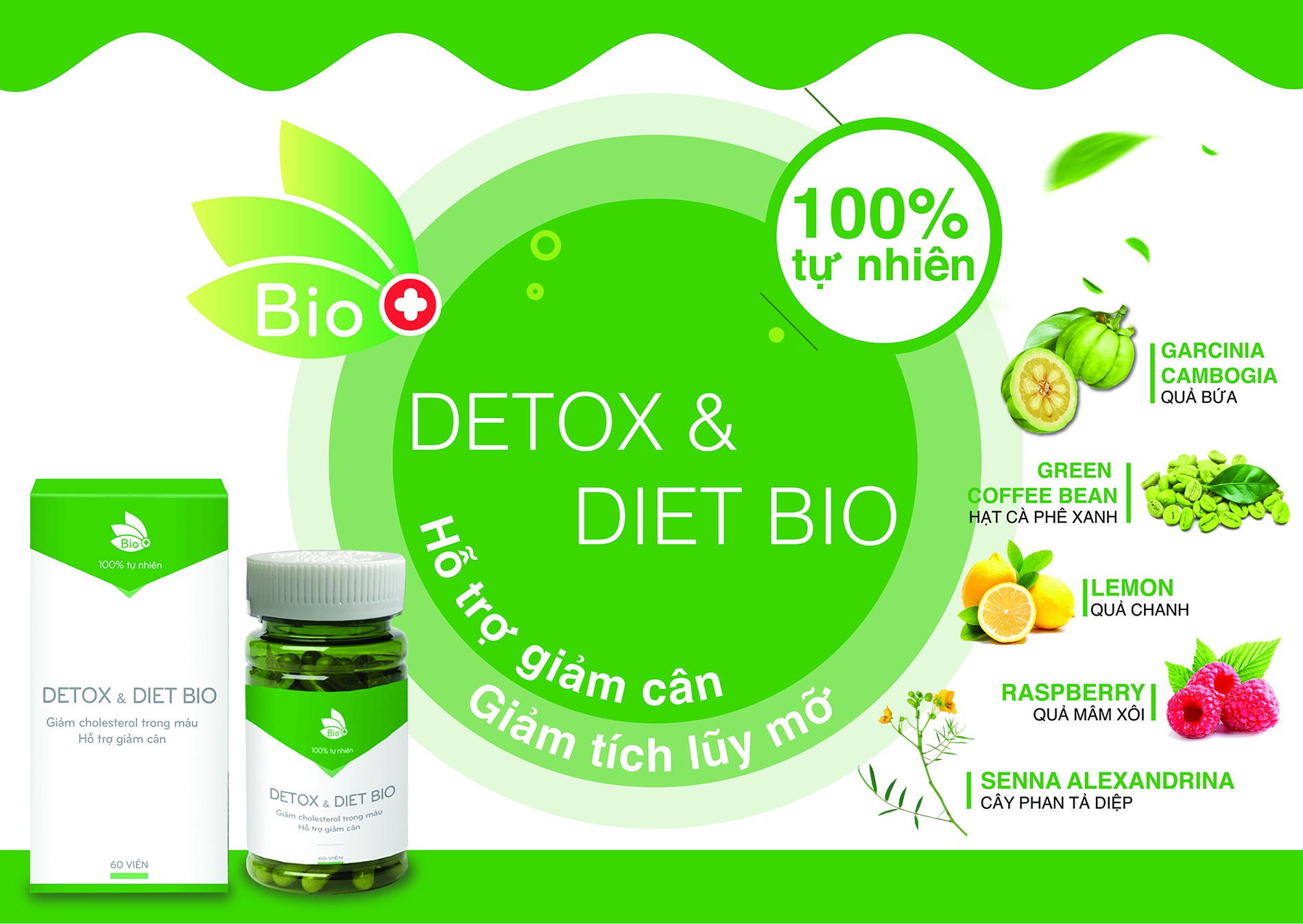 Thực phẩm chức năng hỗ trợ giảm cân Detox Diet Bio