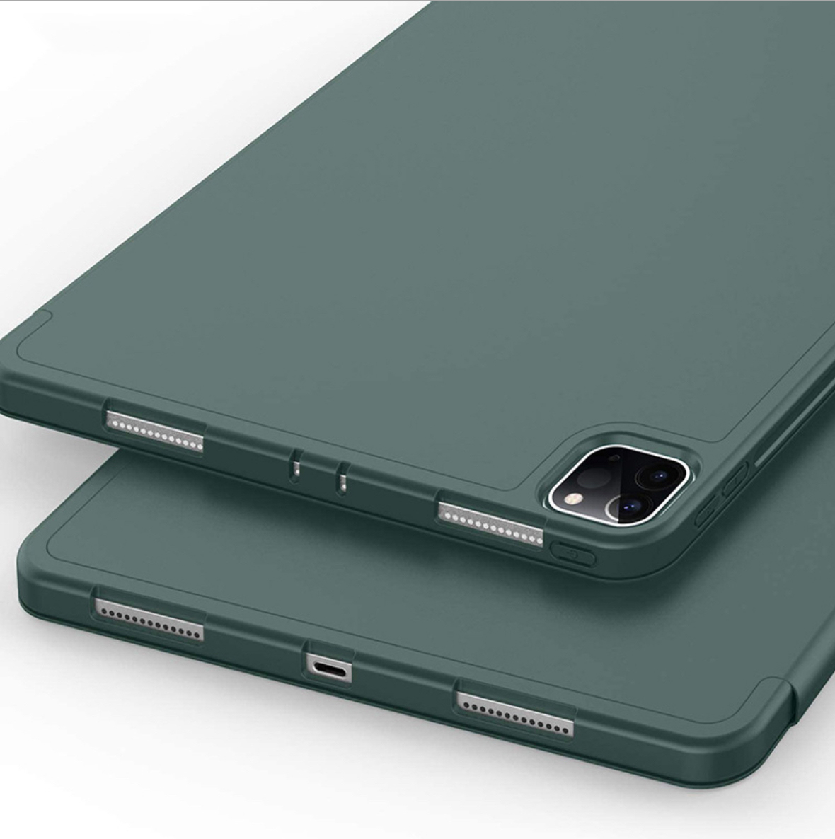 Bao da smart cover silicon ốp ipad silicon có khe cài bút dành cho Ipad 9.7 inch, ipad 10.2, 10.5, 10.9 inch, Ipad pro 11 inch, Ipad 12.9 inch