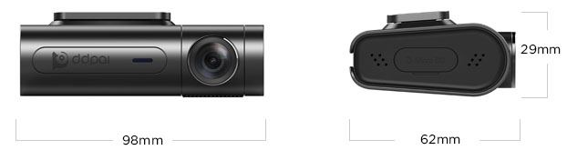 ddpai x2 pro camera hành trình kỹ thuật số kép với độ phân giải 2k ultra hd. hàng nhập khẩu 13