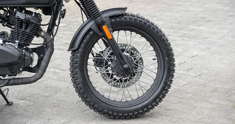 Xe Mô Tô Brixton Café Racer BX150R - Bạc